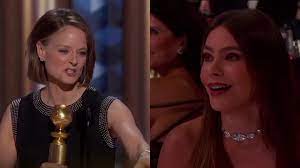 Qué es lo que le gritó Sofía Vergara a Jodie Foster tras arrebatarle (otro)  Globo de Oro