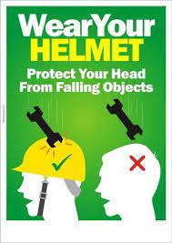 594 x 841 mm and 23.4 x 33.1 inch) Wearyourhelmet Safety Posters Health And Safety Poster Workplace Safety Slogans
