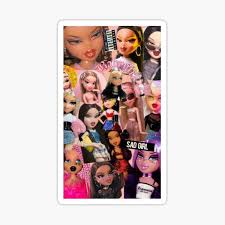 Iphone wallpaper tumblr aesthetic aesthetic pastel wallpaper pink wallpaper cartoon wallpaper aesthetic wallpapers wallpaper quotes screen wallpaper wallpaper backgrounds black bratz doll. Brats Doll Gifts Merchandise Redbubble