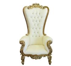 Throne Chair Beige Gold Throne Chair King Chair Furniture