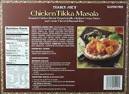 Get full nutrition facts for other trader joe's products and all your other favorite brands. Trader Joe S Chicken Tikka Masala
