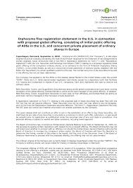Orphazyme a/s, a biopharmaceutical company, develops therapies for the treatment of neurodegenerative orphan diseases. Https Ml Eu Globenewswire Com Resource Download 891d74ad 537f 435a Bd61 5497a24165f2