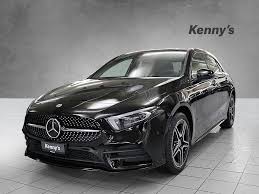 The mercedes a class amg line, a 1.3 litre sporty hatch with two sides, a peppy 160 ps engine and interior with e class looks. Mercedes Benz A Klasse A 250 E Amg Line 10 Km At 53300 Chf Buy It On Carforyou Ch