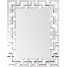 Artistic Weavers Risley 45 In X 35 5 In Modern Framed Mirror S00151051938 The Home Depot Mirror Wall Modern Framed Mirrors Mirror Wall Living Room