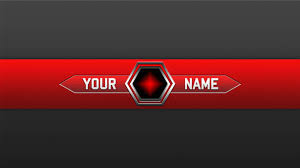 Bannière youtube 2048x1152 gaming : Youtube Banner Maker