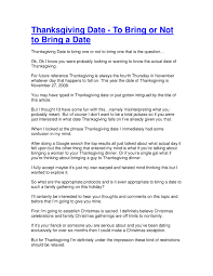 The holiday spread to various dates in different communities and even more than once a year. Thanksgiving Date To Bring Or Not To Bring A By Alexander Alaric Issuu