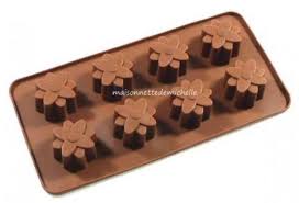 Moule Silicone 8 Mini Fleurs Silicone Chocolate Molds Silicone Molds Chocolate