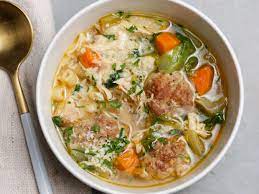 The Best Italian Wedding Soup Recipe Italian Wedding Soup Wedding Soup Food Network Recipes