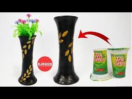 Botol coca cola ukuran 1,5 liter 2. Vas Bunga Dari Botol Bekas Sprite Cara Golden