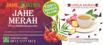 Jahe Merah Bubuk Merah Jahe Minuman Sehat