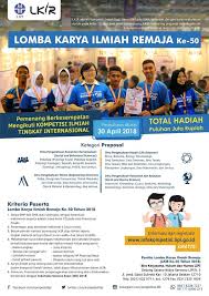 Rangga radika prihandana (0715041062) 4. Lomba Karya Ilmiah Remaja Atmago