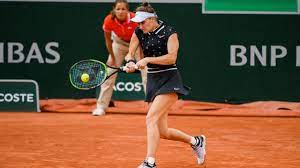 2 746 10 240 1 696 41 1/8 de finale paula badosa (33) 21 22. Premiere Demi Finale En Grand Chelem Pour Vondrousova Tombeuse De Martic 7 6 7 5 Eurosport