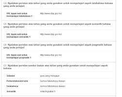 Memandang kepada perlunya sebuah kamus yang dapat memenuhi kehendak masyarakat masa ini, manakala bahasa kebangsaan kita. Analisis Soal Selidik Aplikasi Komputer Dalam Kajian Linguistik