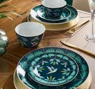 Plates And Bowls Set Lesser & Pavey Rpet Eating Safari Set For Eating &  Kitchen | All-in-One With Spoon & Fork | Printed Dinner Set For Home | BPA  ...