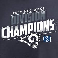 Los Angeles Rams 2017 Nfc West Division Champions After 14