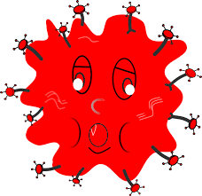 Resultado de imagen de bacterias dibujos