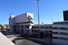 File Vaught Hemingway Stadium From Parking Garage Jpg