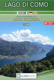 Een deskundige die aangesteld werd door d. Wandelkaart Lago Di Como Como Meer Global Map 9788833030272 Reisboekwinkel De Zwerver