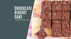 Heat the oven to 190°c fan (210°c regular) / 375°f /gas mark 6. Chocolate Biscuit Cake No Bake Effortless Foodie