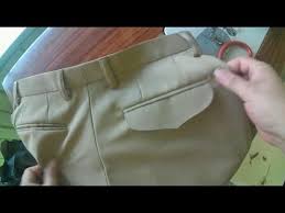 Pasang Ban Pinggang Celana 3 Youtube Celana Pria Celana Menjahit