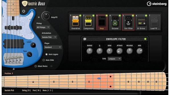 Virtual Electric Bass for HALion | Steinberg