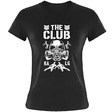 Us 9 55 30 Off Fashion Women Cotton Short Sleeve T Shirts Bullet Club Parody T Shirt Njpw The New Japan Pro Wrestling Shirt Girl Hip Hop Tees In