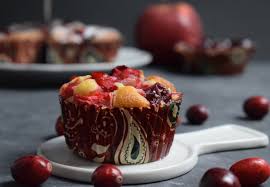 Stir sugar, milk, vegetable oil, and egg together until well blended. Cranberry Apfel Muffins Soni Cooking With Love