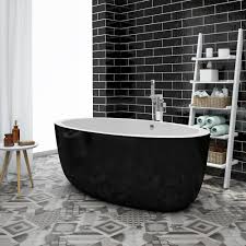 Using a patterned tile on the bathroom floor is a great way to add color and design without it being visually overwhelming. Why Do Patterned Tiles Work So Well In The Bathroom Victorian Plumbing
