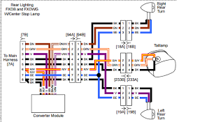 Harley Tail Light Wiring Harness Kits Wiring Diagrams Schema