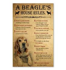 The wall unit has two shelves. A Beagle S House Rules Beagle Losing A Dog House Rules