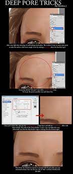 Advanced Skin Pores Tutorial Digital Painting Tutorials Digital Painting Digital Art Tutorial