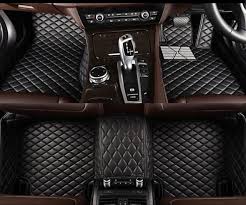 Bmw Tailored 3d Luxury Leather Car Mats Red Power Motorsport