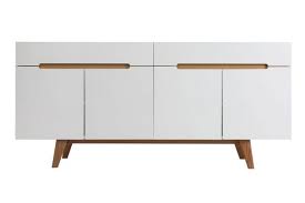 Viele menschen sehen sideboard weiß mit holzin braun und grau als die passende wahl für sich. Cagusto Sideboard Kommode Linsell Aus Mdf Eiche Cagusto My Home My Style