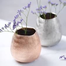 Check spelling or type a new query. Metallic Rose Gold Or Silver Metal Vase By The Best Room Notonthehighstreet Com