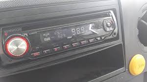 Now right here are several ways that you can unlock your kenwood radio without utilizing a remote manage button. How To Set A Clock On A Kenwood Kdc 138 Youtube