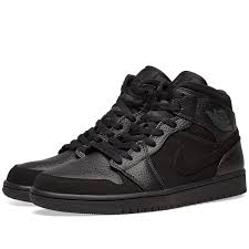 Air Jordan 1 Mid Jordan 1 Black Jordan 1 Mid Air Jordans
