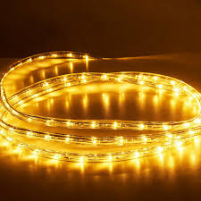 Shop 100 2 Led Rope Light Christmas In Outdoor 110v Warm White Overstock 18537610