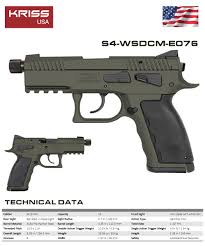 Kriss Usa Inc Compact Krypton S4 Wsdcm E076 Guns Hand Guns Firearms
