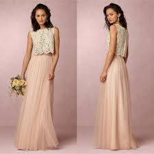 I Found Some Amazing Stuff Open It To Learn More Don T Wait Https M Dhgate Com Two Piece Bridesmaid Dresses Tulle Bridesmaid Dress Pink Bridesmaid Dresses