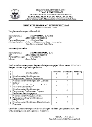 Contoh sk pembina ekskul pramuka guru berbagi. Laporan Pengembangan Diri Surat Tugas Kmd