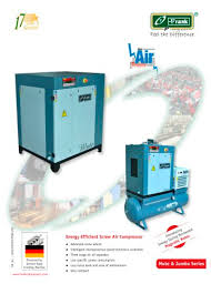 Compressed air is a very important source of power in nearly all mines. Screw Air Compressor Frank Compressors Pdf Catalogs Technical Documentation Brochure