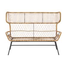 Lyra 2 Sitzer Gartensofa Anthrazit Rattan Gartenmobel Gartensofa Gartenmobel Design