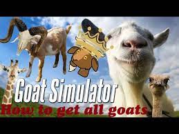 Then, select custom game at the main menu. How To Unlock All The Goats Goat Simulator Ios Youtube