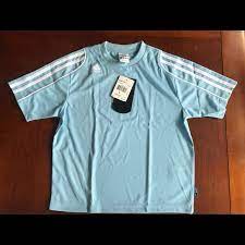 Adidas Shirts Tops Brand New Baby Blue Adidas Climalite Soccer Jersey Poshmark