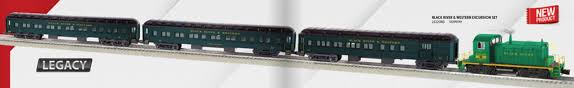 Lionel Legacy BR&W passenger set, 3 rail