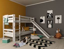 Außerdem bringt es natürlich spaß, auf dem bett herumzuklettern oder morgens einfach herunterzurutschen. Kinderbett Etagenbett Mark Mit Rutsche 1847 Minimidi Design