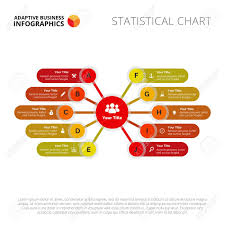 Process Mind Map Slide Template Business Data Chart Graph