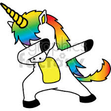 Download Cartoon Unicorn Doing The Dab Clipart Commercial Use Gif Jpg Png Eps Svg Ai Pdf Clipart 407762 Graphics Factory