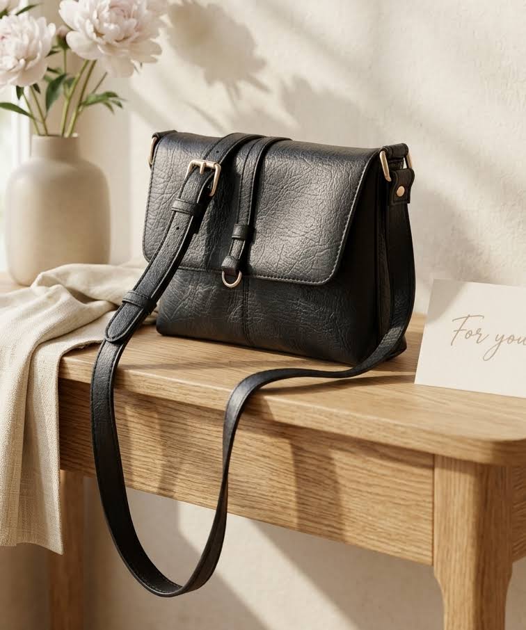 Premium Leather Sling Bag – Crossbody Handbag product image