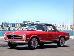 In august 2007, the freshly restored and minimally used 280 sl was offered at pebble beach, where it was purchased by the consignor, an enthusiast residing in california. 1969 Mercedes Benz 280sl For Sale On Classiccars Com